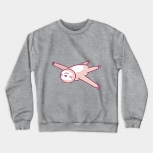 cute kawaii sloth Crewneck Sweatshirt